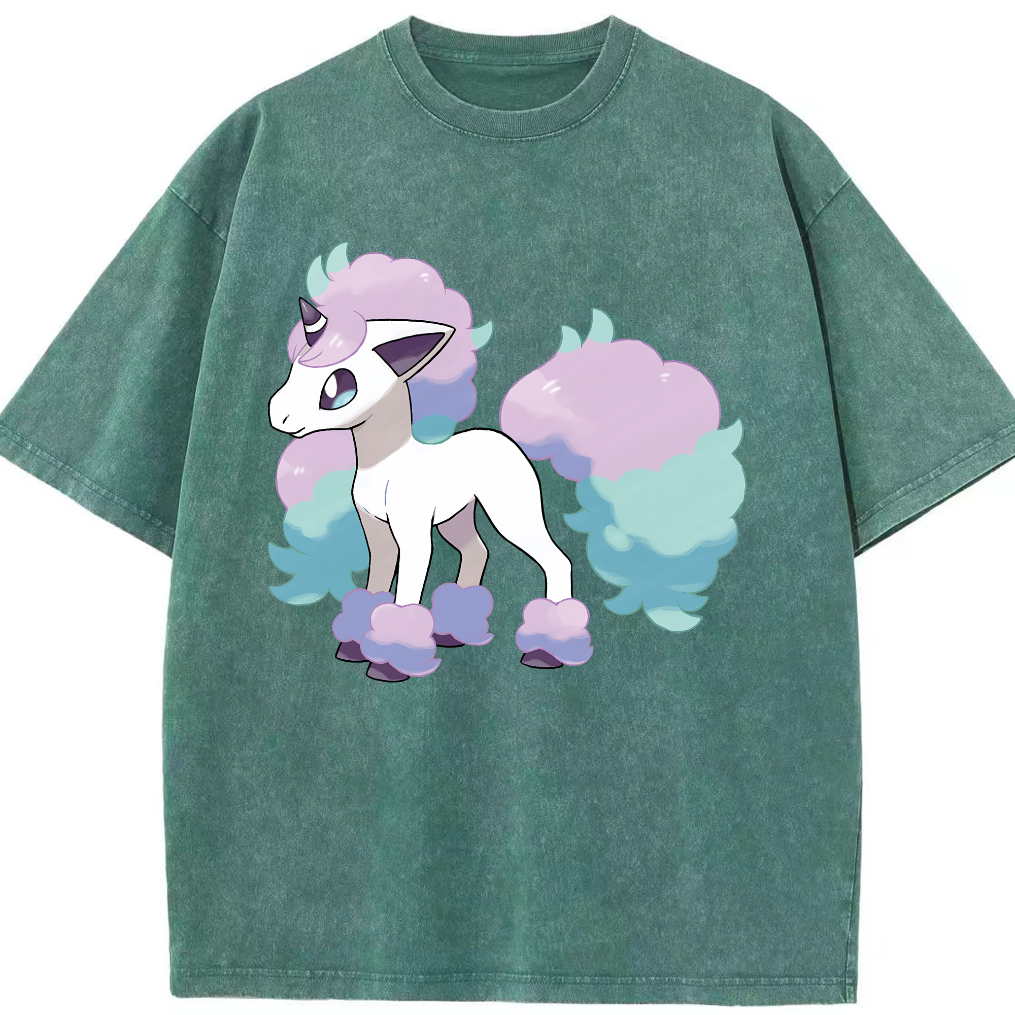 （画像用） ポケットモンスター Pokémon 綿100% ヴィンテージ風 半袖Tシャツ（フロントプリント）